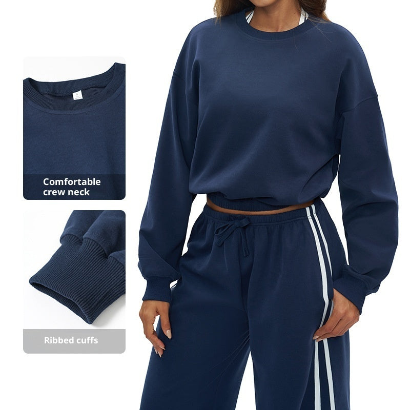 Women's Velvet Sports And Leisure Sweater