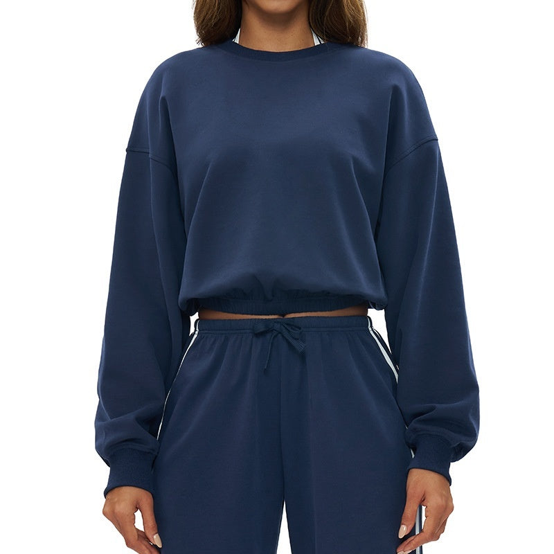 Women's Velvet Sports And Leisure Sweater