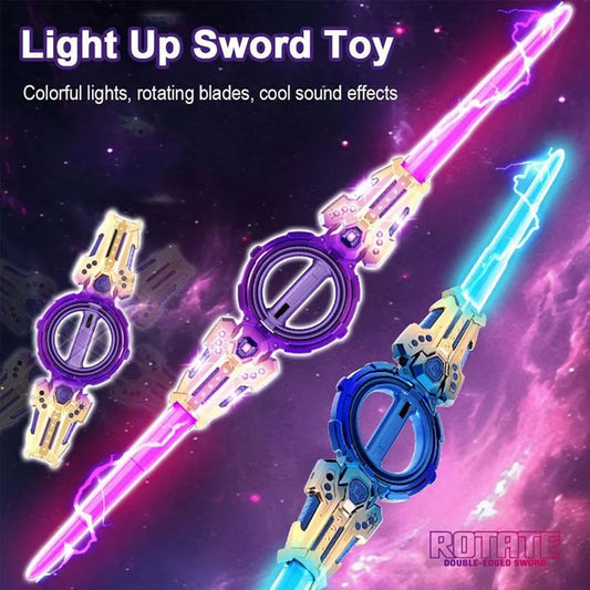 GlowSpin LED Light Sword