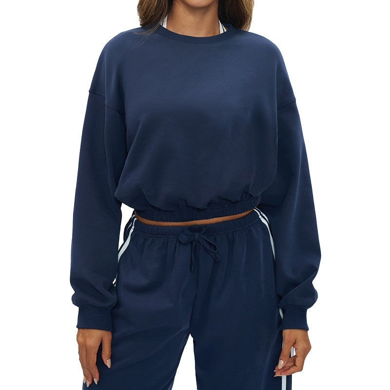 Women's Velvet Sports And Leisure Sweater