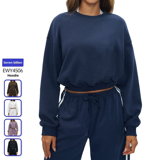 Women's Velvet Sports And Leisure Sweater